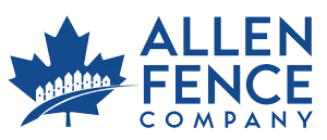 Bloomington Commercial Fencing allenfence logo 300x129